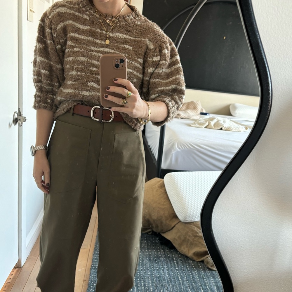 Ulla Johnson Striped Wool Sweater (M)